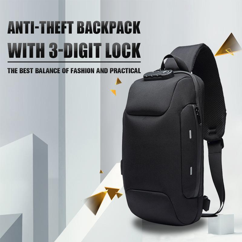 ANTI-THEFT 3-DIGIT LOCK BACKPACK - RunSpree.com