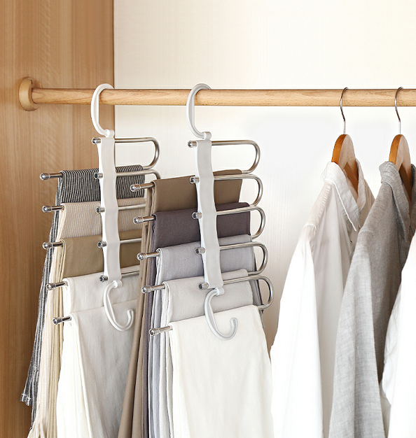 hanging clothes space saver