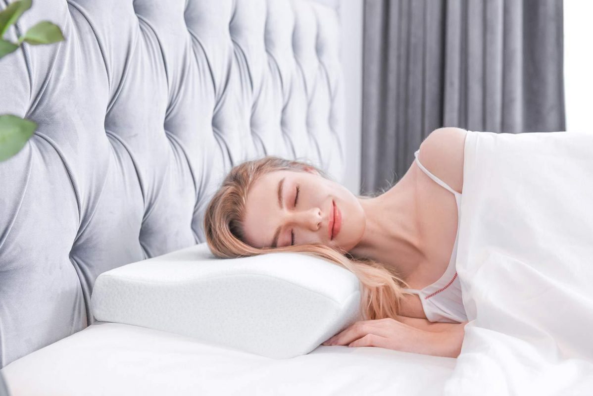 CONTOURED ORTHOPEDIC SLEEPING PILLOW