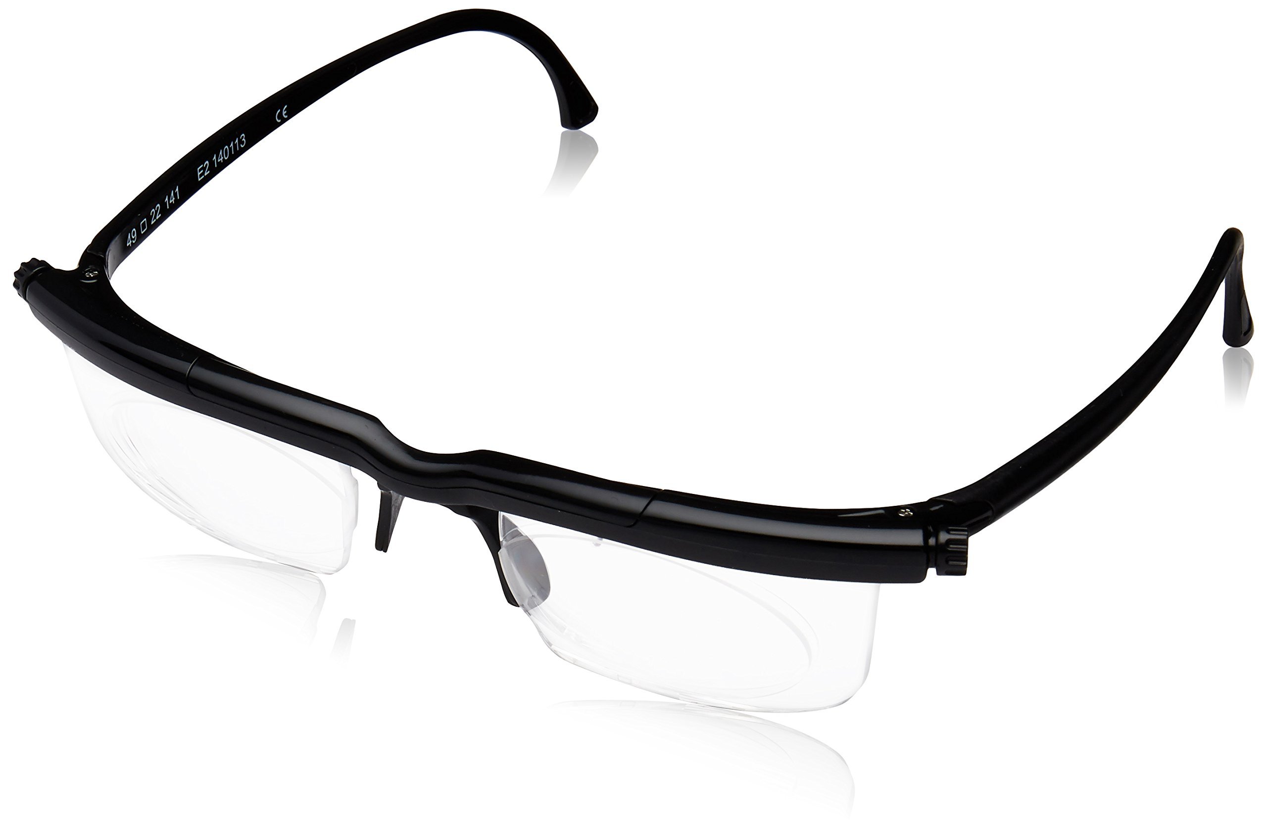 Adjustable lens glasses