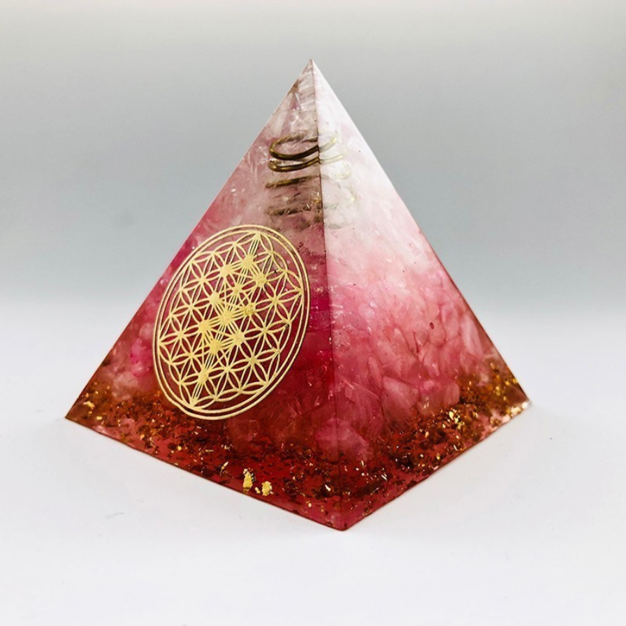 Orgone Pyramid - Flower of Love - RunSpree.com