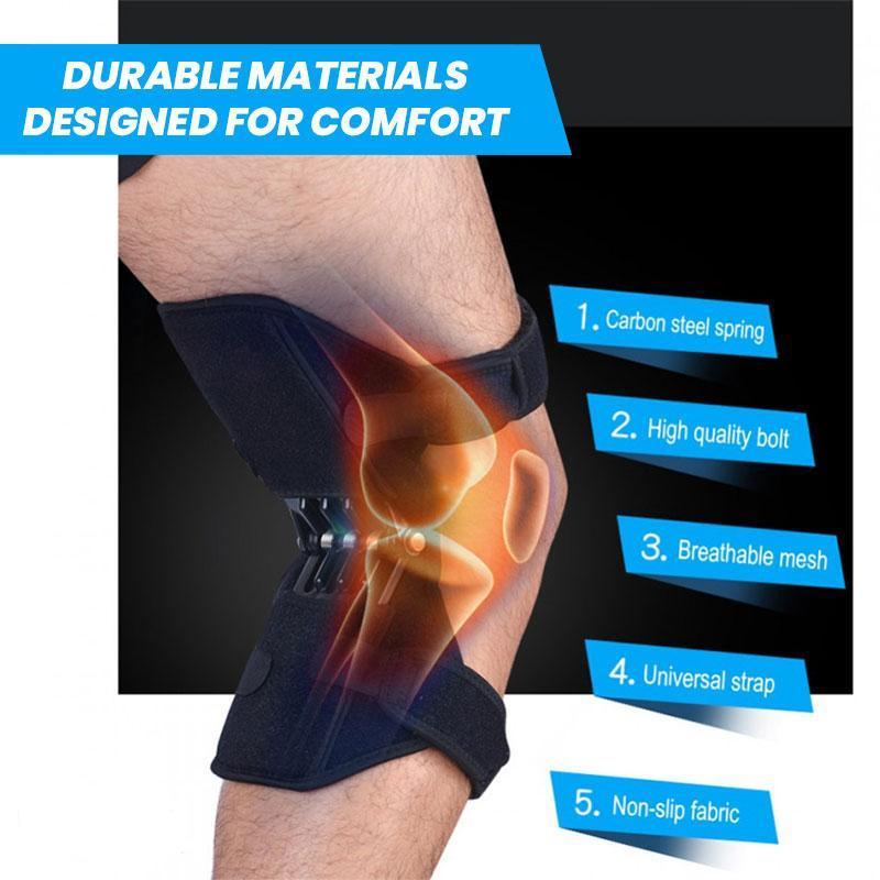 KNEE BOOSTER MECHANICAL BRACE (1 PAIR WITH LEFT + RIGHT) - RunSpree.com