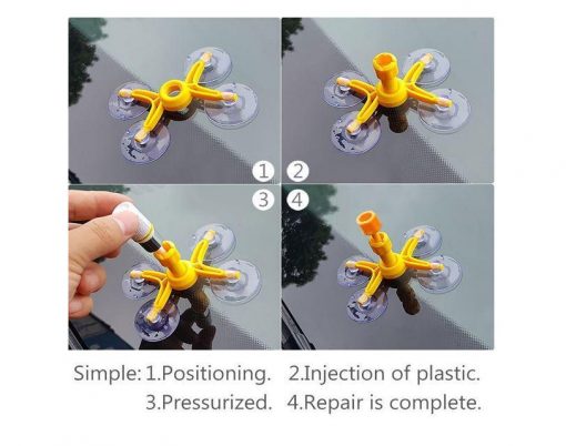 DO-IT-YOURSELF GLASS REPAIRING TOOLKIT