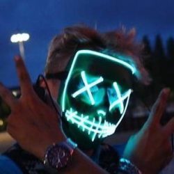 LED PARTY MASK