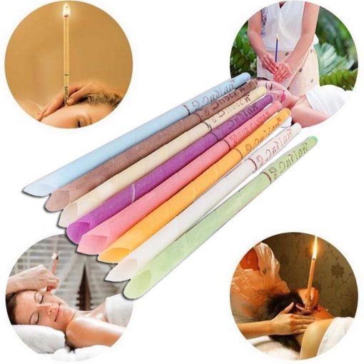 NATURAL EARWAX REMOVING CANDLES (10 PCS)