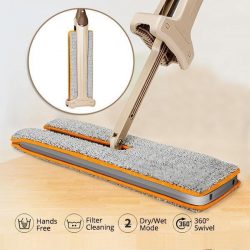 SELF-WRINGING DOUBLE SIDED MOP